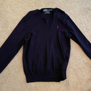 Polo Ralph Lauren V-Neck Sweater (Medium)